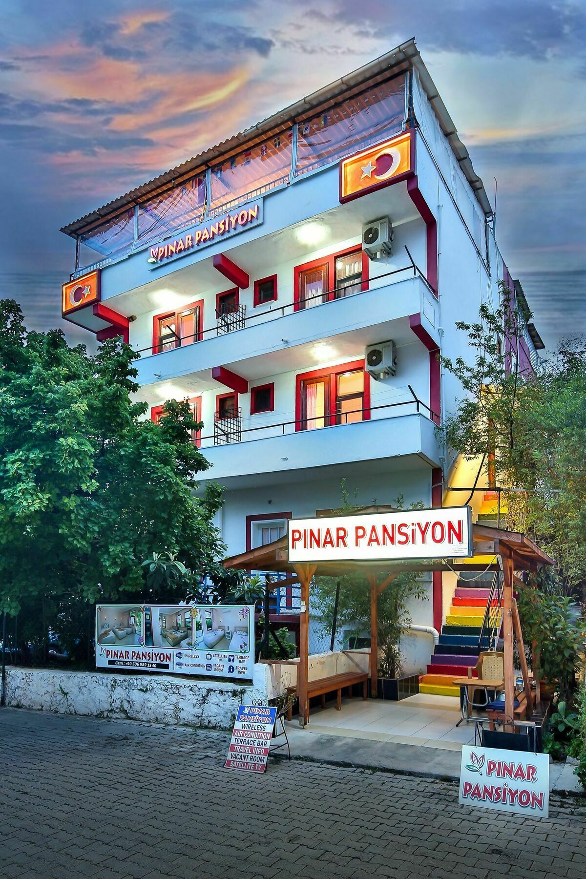 Pinar Pansiyon Kaş Exterior foto